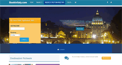 Desktop Screenshot of bookinitaly.com